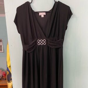 Olivia Matthew’s faux wrap dress